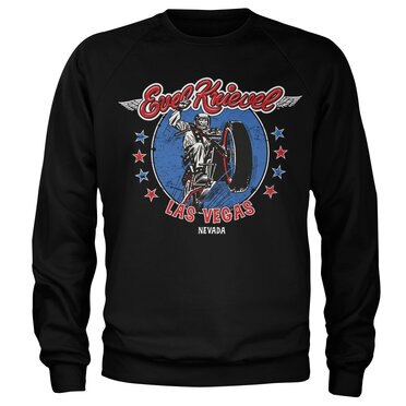 Läs mer om Evel Knievel In Las Vegas Sweatshirt, Sweatshirt