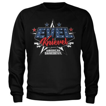 Läs mer om Evel Knievel - American Daredevil Sweatshirt, Sweatshirt