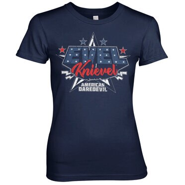 Läs mer om Evel Knievel - American Daredevil Girly Tee, T-Shirt