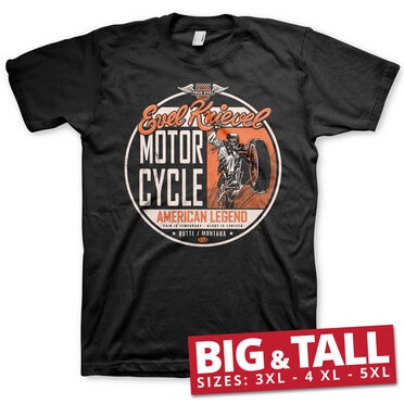 Läs mer om Evel Knievel - American Legend Big & Tall T-Shirt, T-Shirt