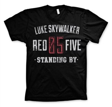 Red 5 Standing By T-Shirt, Basic Tee