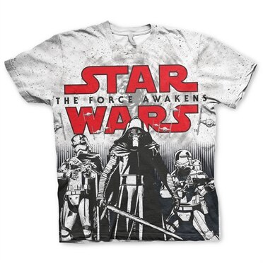 The Force Awakens Allover Tee, Modern Fit Polyester Tee
