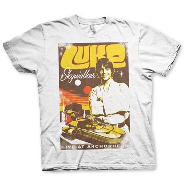 Luke Skywalker - Live At Anchorhead T-Shirt, Basic Tee