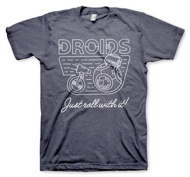 Droids - Just Roll With It T-Shirt, Basic Tee