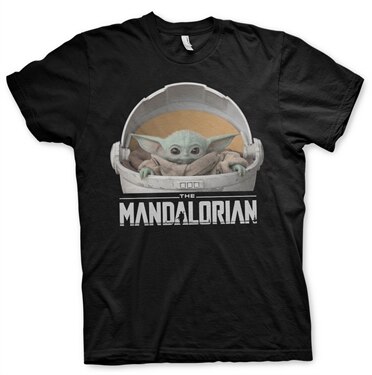 The Mandalorian Baby Yoda Crib T-Shirt, Basic Tee