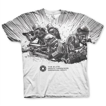 Imperial Army Allover T-Shirt, Modern Fit Polyester Tee