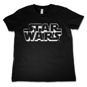 Star Wars Distressed Logo Kids T-Shirt, Kids T-Shirt