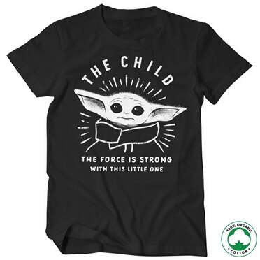 The Force Is Strong With This Little One Organic T-Shirt, 100% Organic T-Shirt