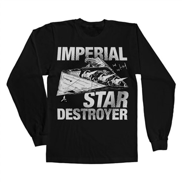 Imperial Star Destroyer Long Sleeve Tee, Long Sleeve T-Shirt
