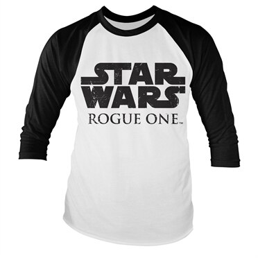 Rogue One Logo Baseball Tee, Baseball Long Sleeve Tee
