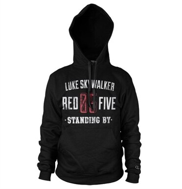 Red 5 Standing By Hoodie , Hooded Pullover