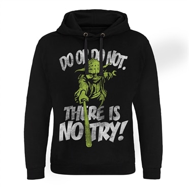 Star Wars - There Is No Try - Yoda Epic Hoodie, Epic Hooded Pullover