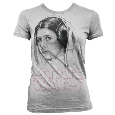 Star Wars - Princess Leia Girly T-Shirt, Girly T-Shirt