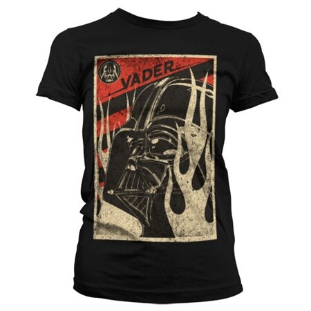 Vader Flames Girly T-Shirt, Girly T-Shirt