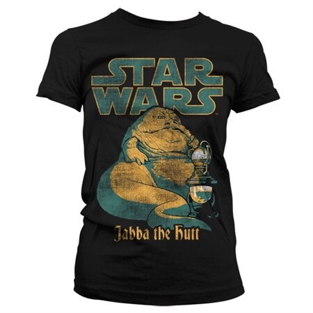 Jabba The Hutt Girly Tee, Girly T-Shirt