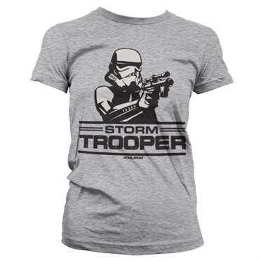 Aiming Stormtrooper Girly T-Shirt, Girly Tee