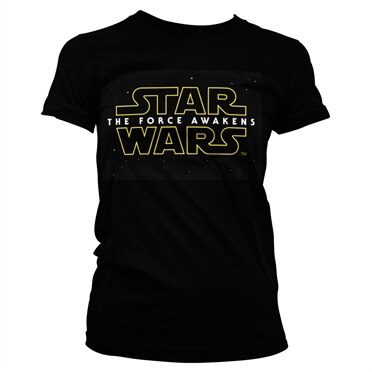 The Force Awakens Logo Girly Tee, Girly T-Shirt