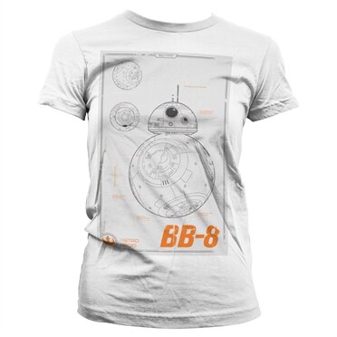 BB-8 Blueprint Girly Tee, Girly Tee