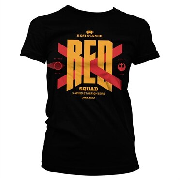 Red Squad Girly Tee, Girly T-Shirt