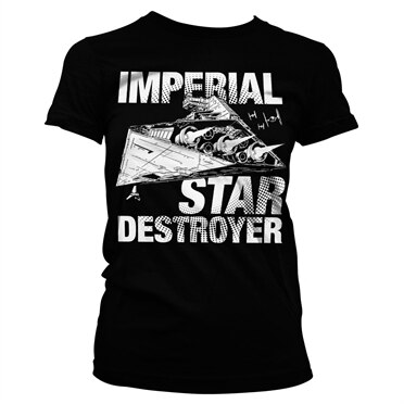 Imperial Star Destroyer Girly Tee, Girly Tee