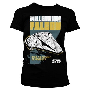 Millennium Falcon - Going The Distance Girly Tee, Girly Tee