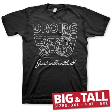 Droids - Just Roll With It Big & Tall T-Shirt, Big & Tall T-Shirt