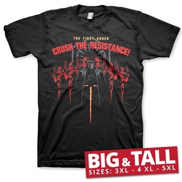 Star Wars IX - Crush The Resistance Big & Tall T-Shirt, Big & Tall T-Shirt