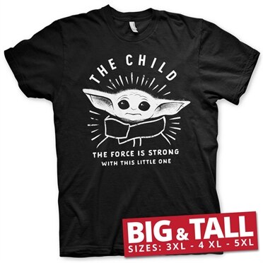 The Force Is Strong With This Little One Big & Tall T-Shirt, Big & Tall T-Shirt