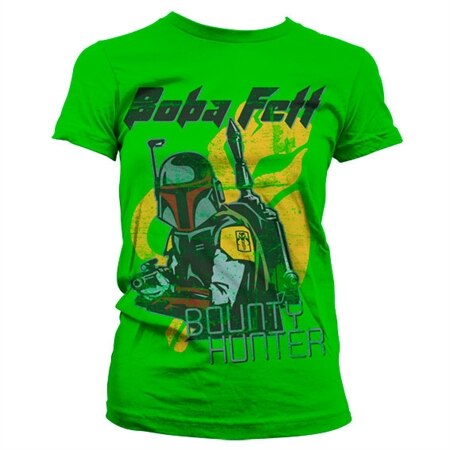 Bob Fett - Bounty Hunter Girly T-Shirt, Girly T-Shirt