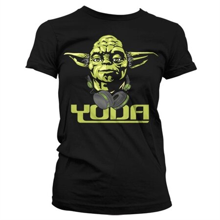 Cool Yoda Girly T-Shirt, Girly T-Shirt