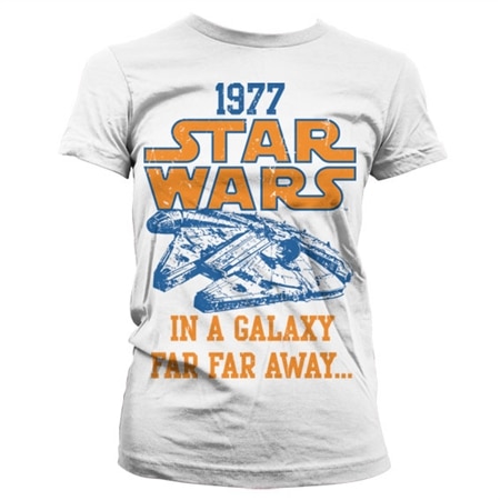 Star Wars 1977 Girly T-Shirt, Girly T-Shirt