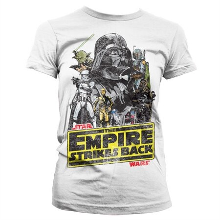 The Empire Strikes Back Girly T-Shirt, Girly T-Shirt