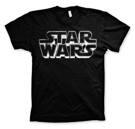 Star Wars Distressed Logo T-Shirt, Basic Tee