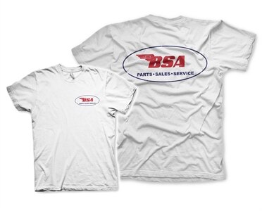 B.S.A. Parts Sales Service T-Shirt, Basic Tee
