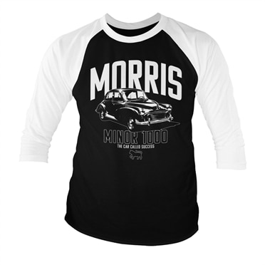 Läs mer om Morris Minor 1000 Baseball 3/4 Sleeve Tee, Long Sleeve T-Shirt