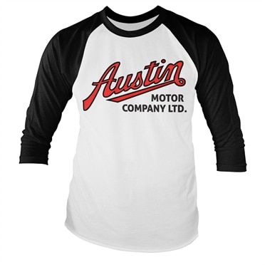 Austin Motor Company Baseball Long Sleeve Tee, Baseball Long Sleeve Tee