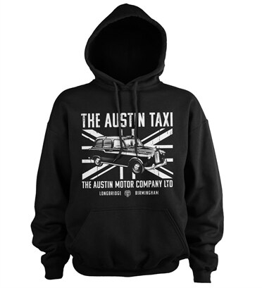 The Austin Taxi Hoodie, Hooded Pullover
