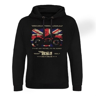 B.S.A. Motor Cycles - The Journey Epic Hoodie, Epic Hooded Pullover