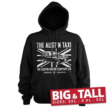 The Austin Taxi Big & Tall Hoodie, Big & Tall Hoodie