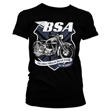 Läs mer om B.S.A. 650 Shield Girly Tee, T-Shirt