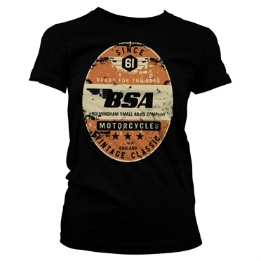 Läs mer om B.S.A. - Birmingham Small Arms Co. Girly Tee, T-Shirt