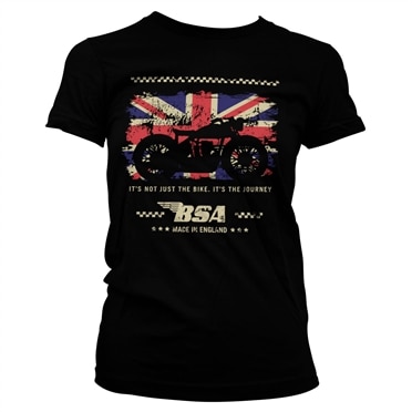 B.S.A. Motor Cycles - The Journey Girly Tee, Girly Tee