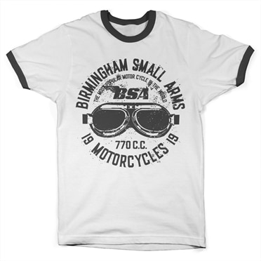 Birmingham Small Arms Goggles Ringer Tee, Ringer Tee