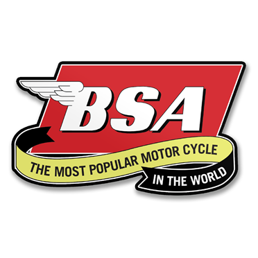 Läs mer om BSA Logotype Sticker, Accessories