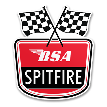 Läs mer om BSA Spitfire Logo Sticker, Accessories