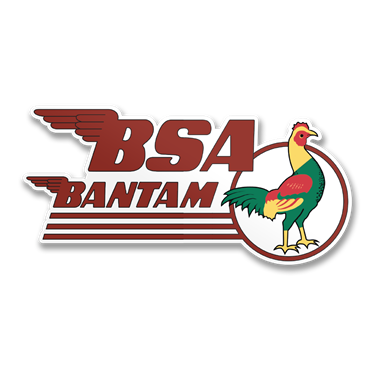 Läs mer om BSA Bantam Logo Sticker, Accessories