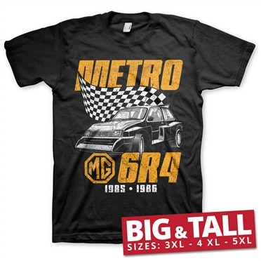 M.G. Metro 6R4 Big & Tall T-Shirt, Big & Tall T-Shirt