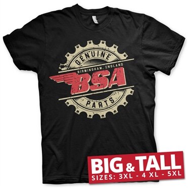 Läs mer om B.S.A. Genuine Parts Big & Tall T-Shirt, T-Shirt