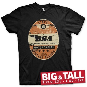 Läs mer om B.S.A. - Birmingham Small Arms Co. Big & Tall T-Shirt, T-Shirt