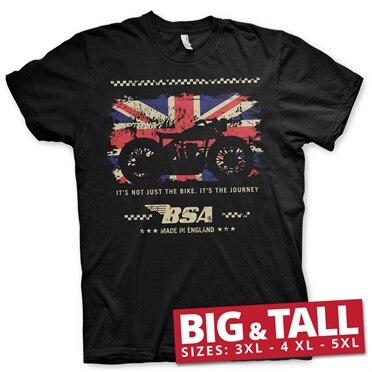 Läs mer om B.S.A. Motor Cycles - The Journey Big & Tall T-Shirt, T-Shirt